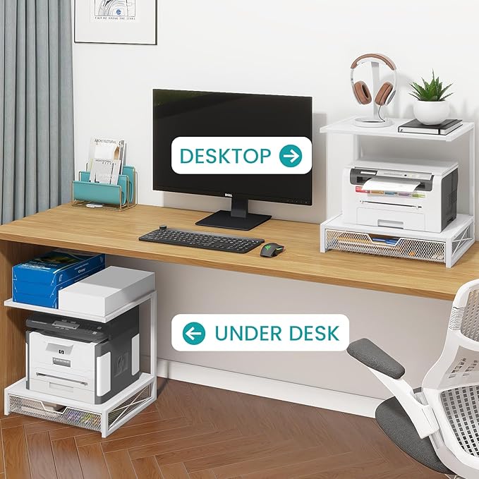 ELITEROO Printer Stand for Desk
