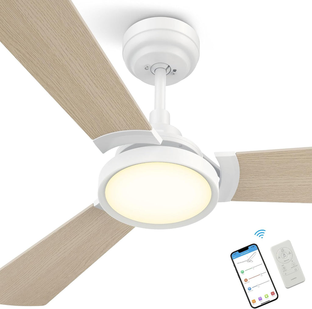 SMAAIR 52 Inch Smart Wifi Ceiling Fans