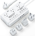 220v to 110v Travel Voltage Converter: International Universal Voltage