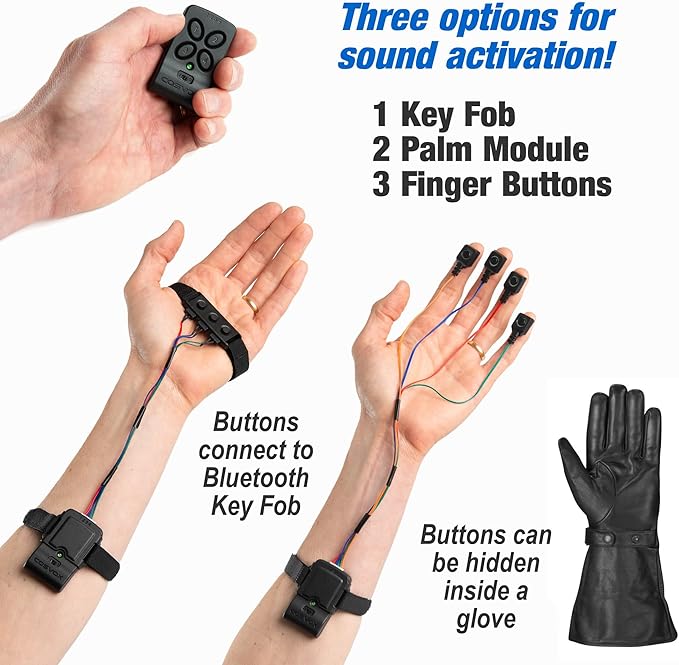 COSVOX Cosplay Sound Glove Wireless Bluetooth Sound Effects Module. Bring