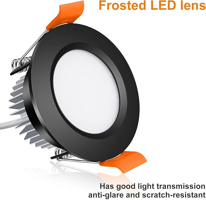 inShareplus 2 Inch LED Recessed Lighting, 3000K Warm White, Recessed Light (6 Pack)