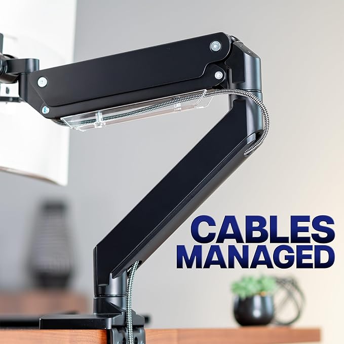 VIVO Premium Aluminum Heavy Duty Monitor Arm