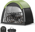 Housolution Anti-Theft Bike Storage Tent with Rain Cover for 2-3 Bikes