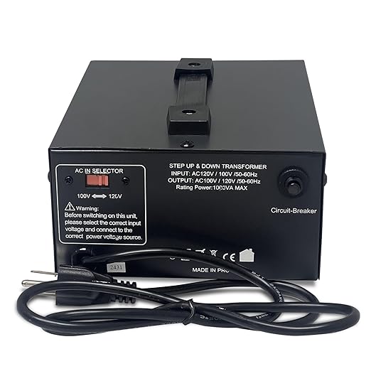 LiteFuze 1000W Step-Up/Step-Down Transformer