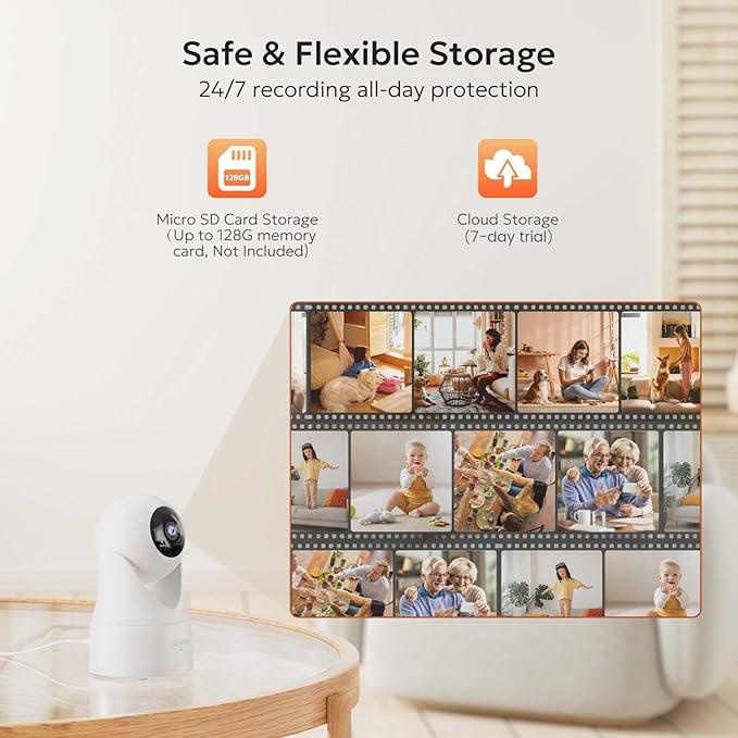 owltron Indoor Security Camera 2K, 360° Cameras