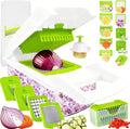 Pro-Series 20-in-1 Vegetable Chopper, Dewpeton Mandoline Slicer, Veggie Chopper