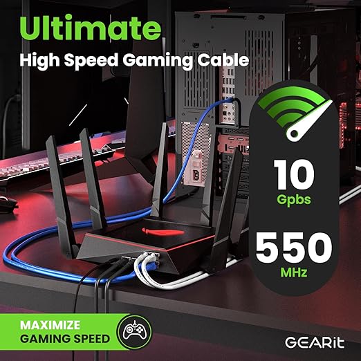 GEARit Cat 6 Ethernet Cable Pack (20-Pack)
