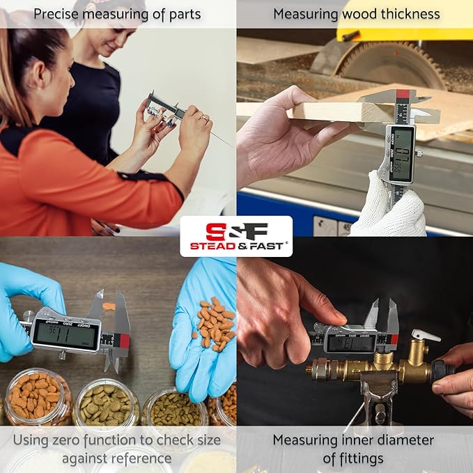 Digital Caliper Measuring Tool 6 inch