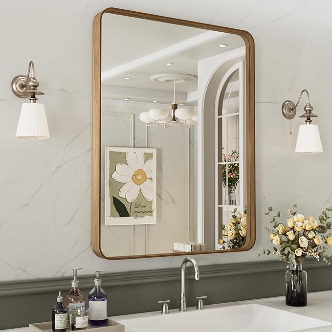 LOAAO 32X36 Inch Bathroom Mirror