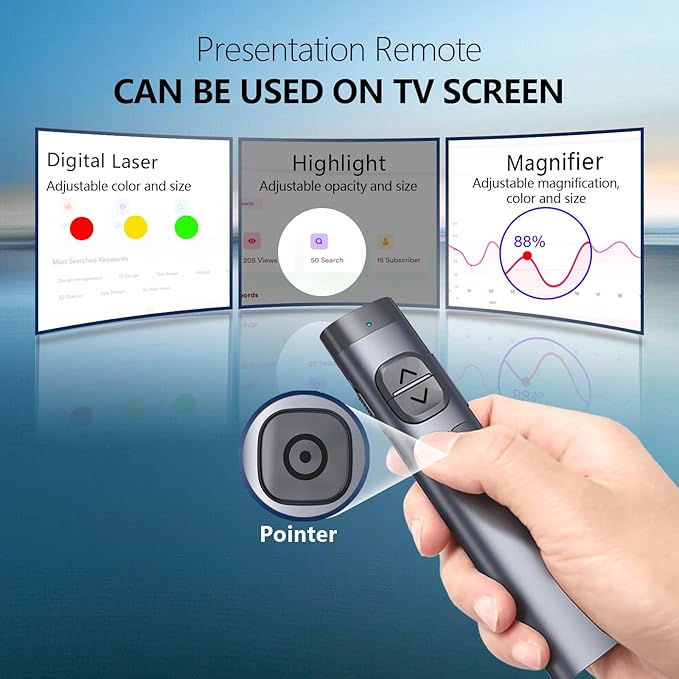 Norwii N97s TV Screen Presentation Clicker