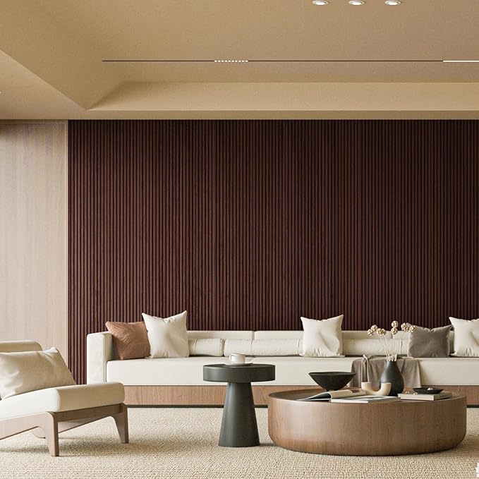 Art3d Slat Wood Wall Paneling for Interior and Ceiling Decoration