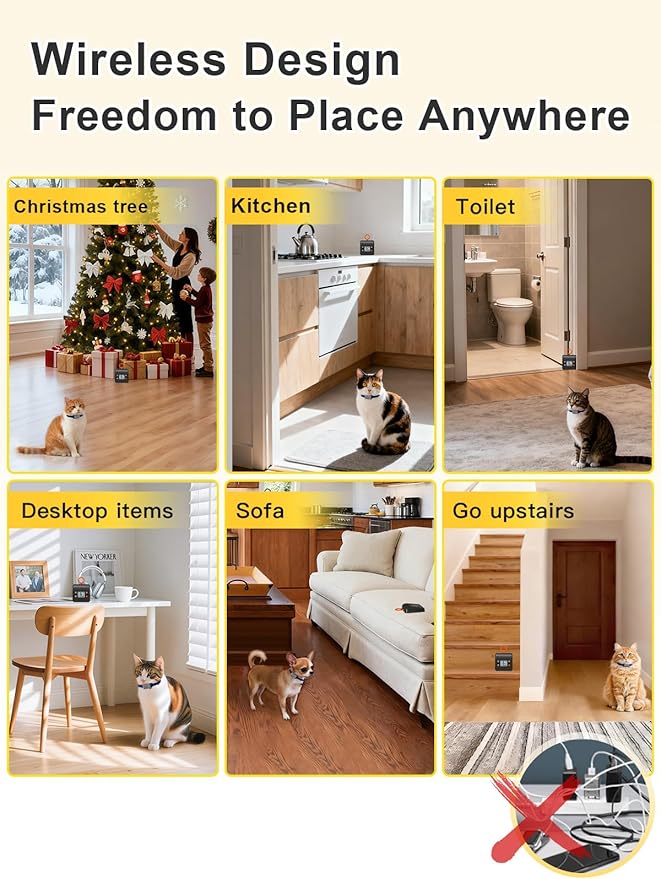 FLYSPEAR Wireless Cat Barrier