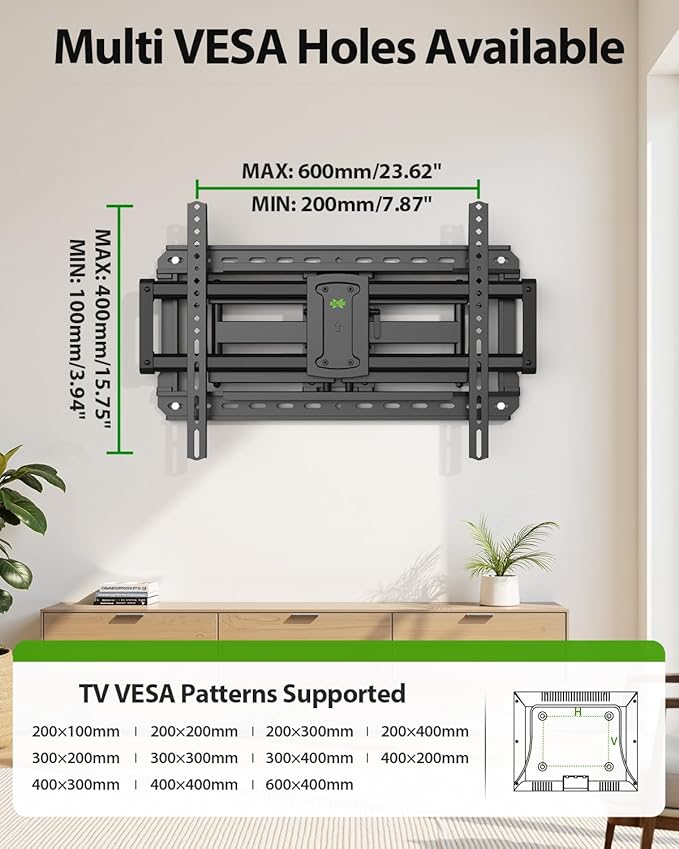 USX MOUNT Full Motion TV Wall Mount