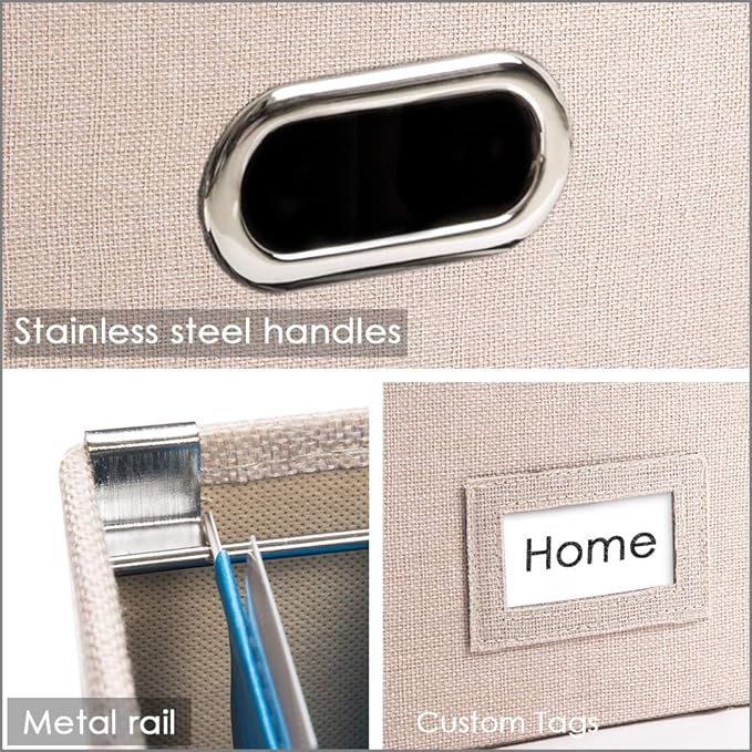 PRANDOM File Organizer Box (Set of 2)