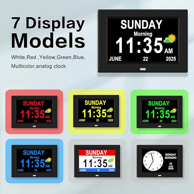11'' Large Display Digital Alarm Clock