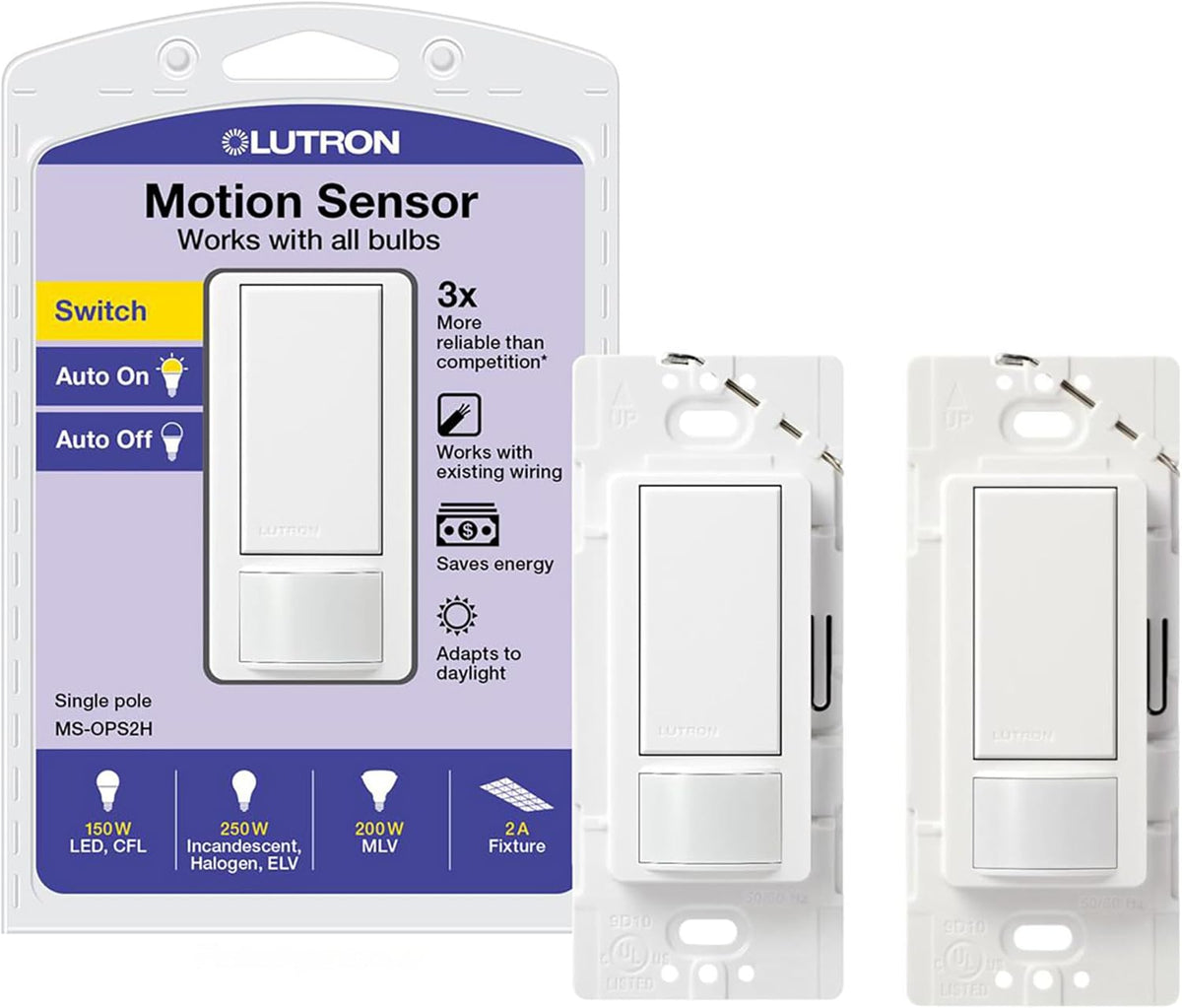 Lutron Maestro Motion Sensor Light Switch Indoor