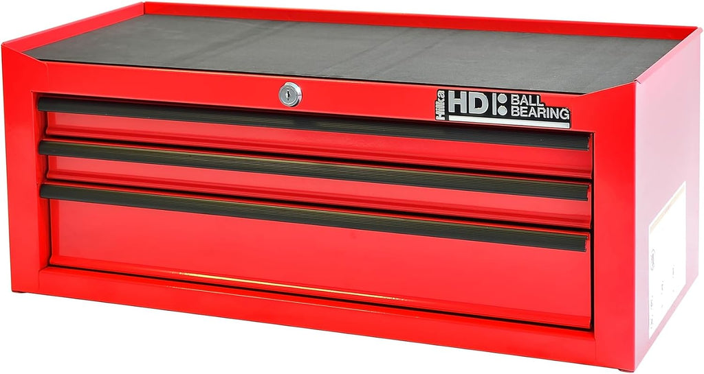 hilka g301c3bbs heavy duty 3 drawer add-on tool, side view