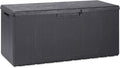 Toomax Deck Box - Lockable Lid, Gray - 90 Gal - Resin