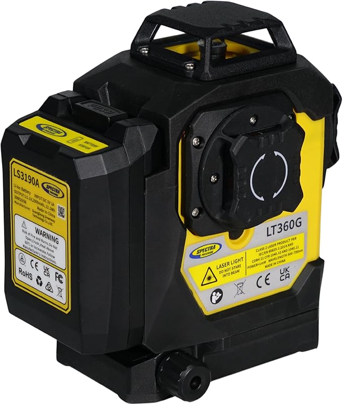 Spectra Precision LT360G 3-Plane 360° Green beam Laser Kit