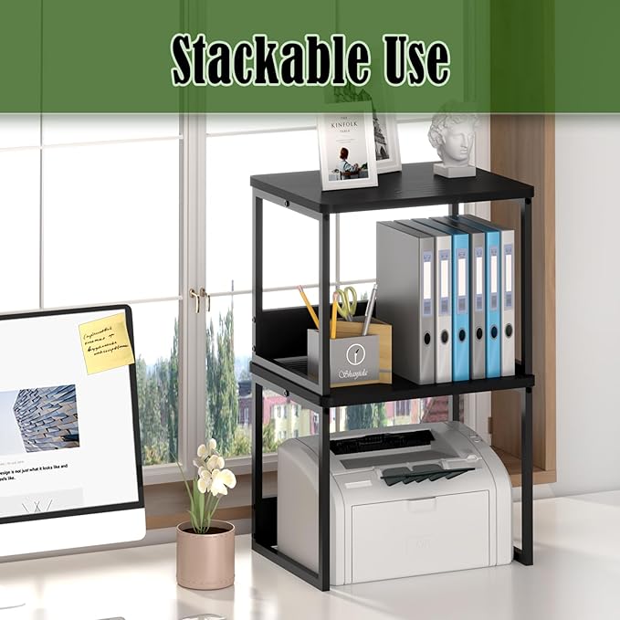 MARTY Desktop Printer Stand 2 Pack Printer Stand