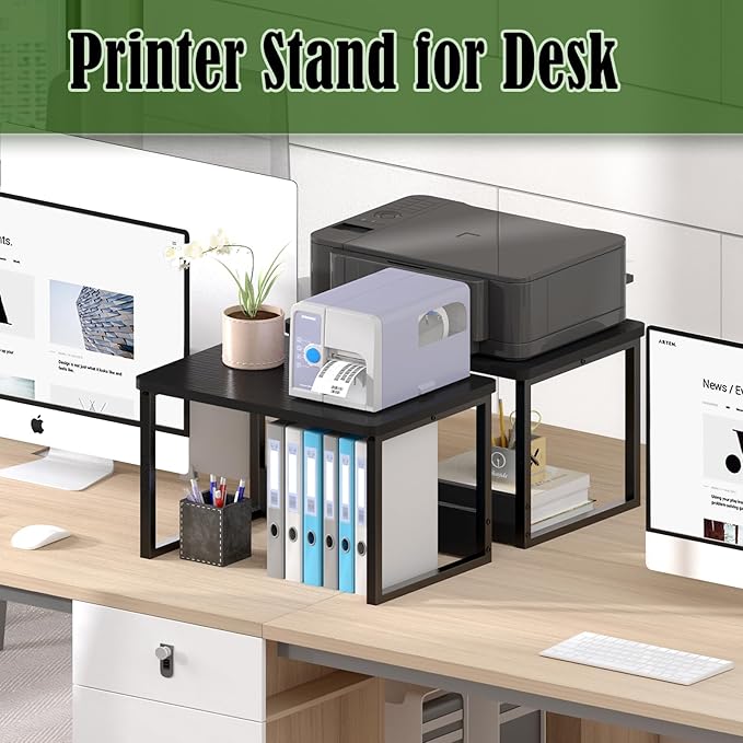 MARTY Desktop Printer Stand 2 Pack Printer Stand