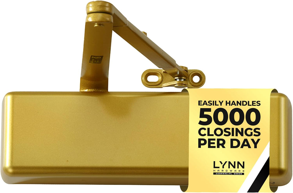 LYNN HARDWARE Extra Heavy Duty Automatic Door Closer