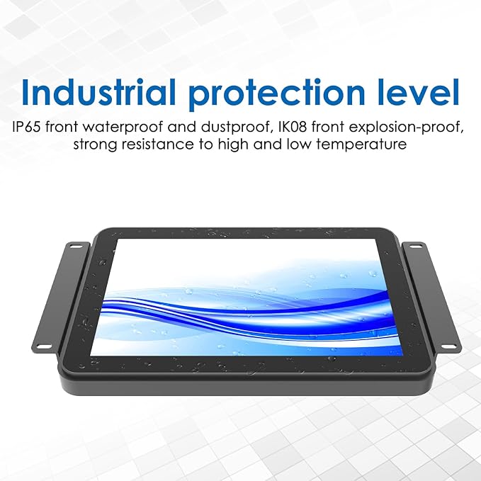10.1 Inch 1000 Nits Sunlight Readable Multi Touch PCAP Open Frame Touch Screen