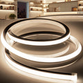 VOEWT LED Strip Lights Neutral White 4000K, 65.6ft 110-120V Neon Rope Lights