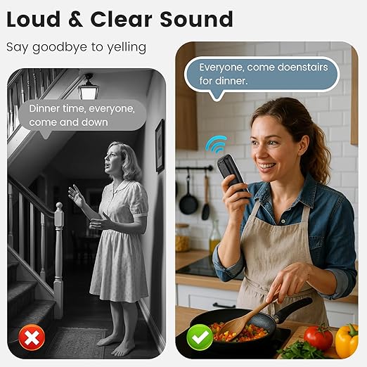 Intercoms Wireless for Home, 1 Mile Long Range for House Business Office