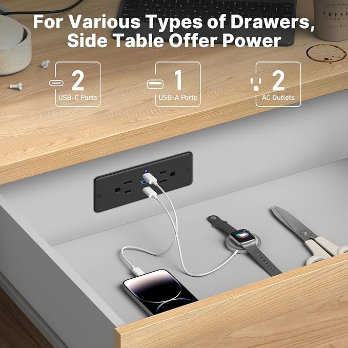 CCCEI Recessed Power Strip
