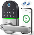 Smart Keypad Door Lock with Handle: NICE DIGI Keyless Entry Fingerprint Lock