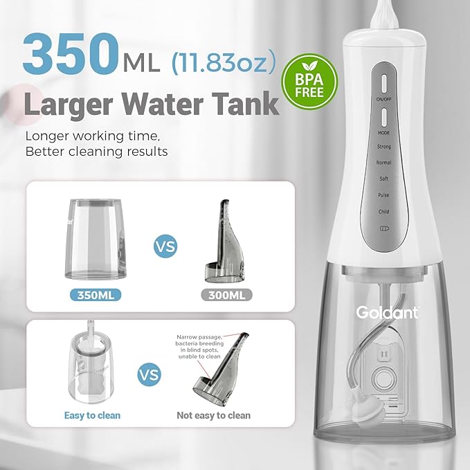 GOLDANT 350ML Water Flosser