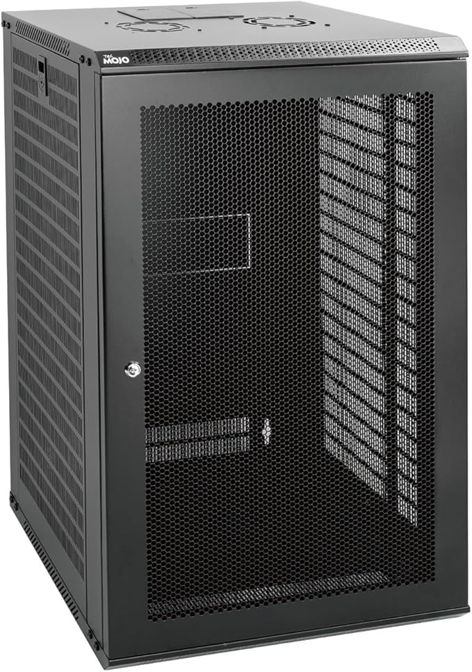 Tecmojo 18U Wall Mount Rack Network Cabinet