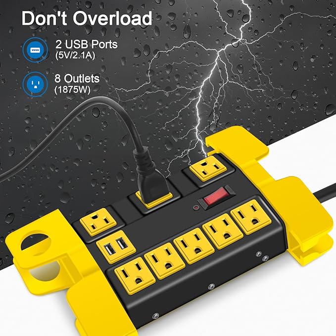 CCCEI Heavy Duty Power Strip