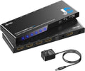 JCHICI 1x4 HDMI Splitter 4K@60Hz 4:4:4 HDR -
