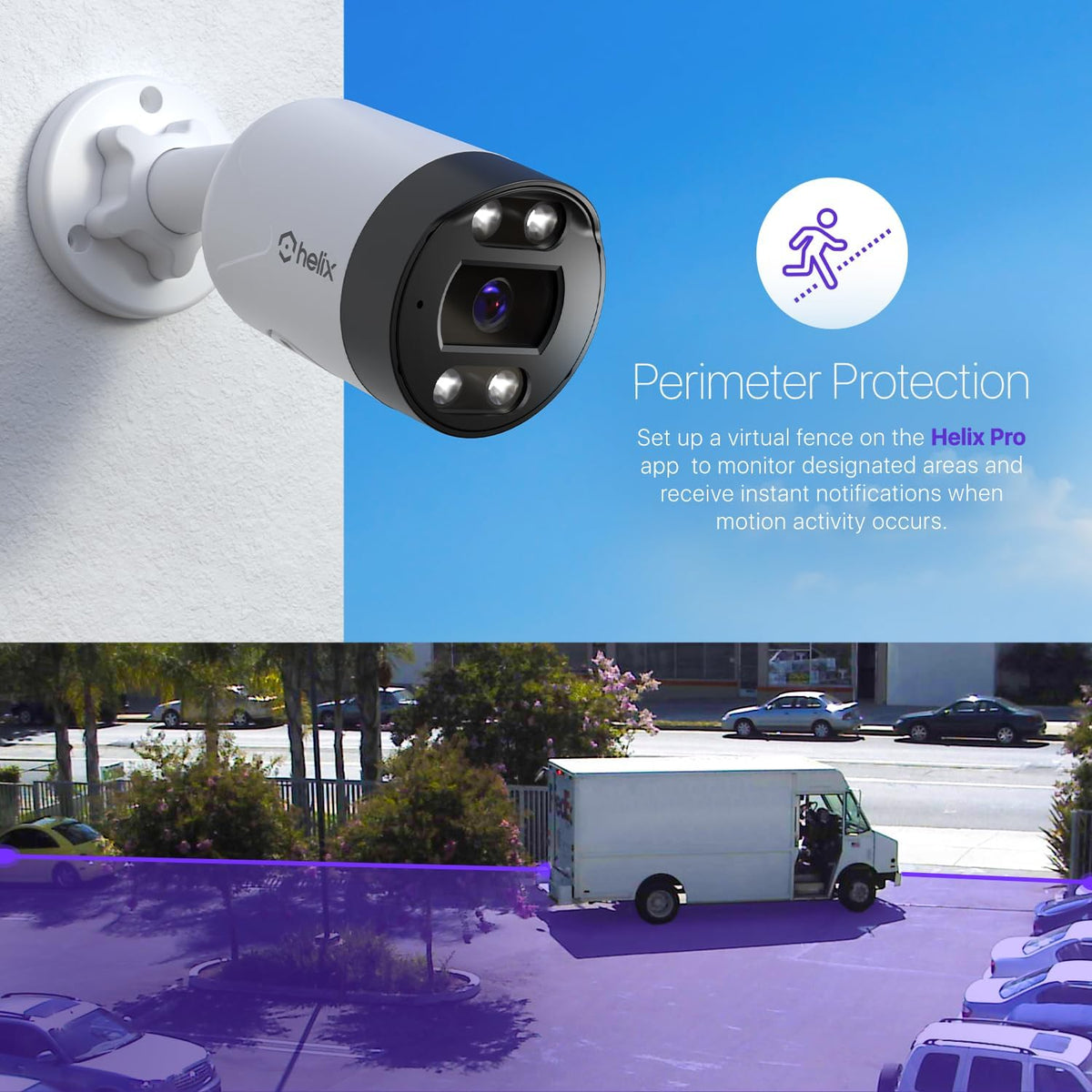 helix 5mp outdoor ip security poe camera, human, package contents