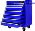 7 Drawers Rolling Tool Chest on Wheels, Multifunctional Tool Cart Tool Storage, Drawers Rolling Tool Trolley Organizer Tool Case for Garage,Warehouse,Workshop,Repair Shop (7 Drawers-Blue)