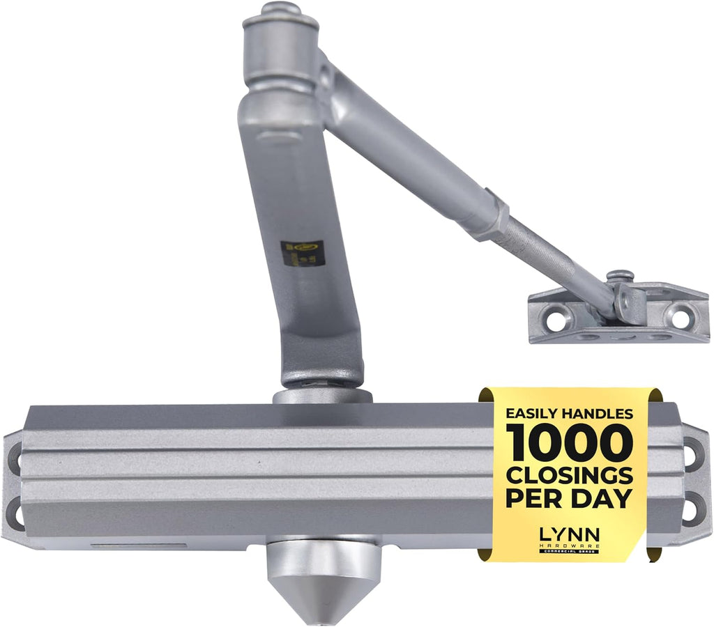 LYNN HARDWARE Medium/Heavy Duty Automatic Door Closer