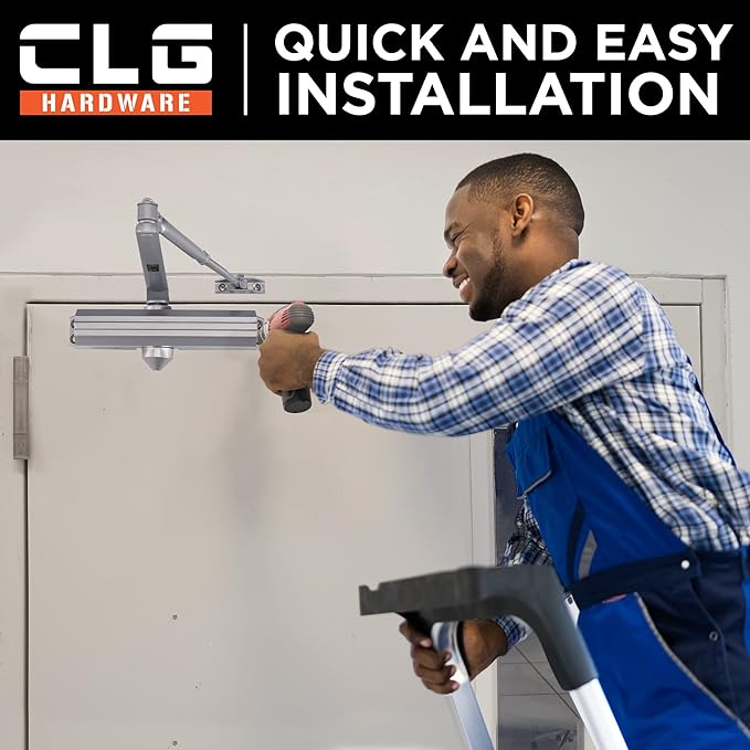 CLG HARDWARE Medium/Heavy Duty Commercial Door Closer DC7016