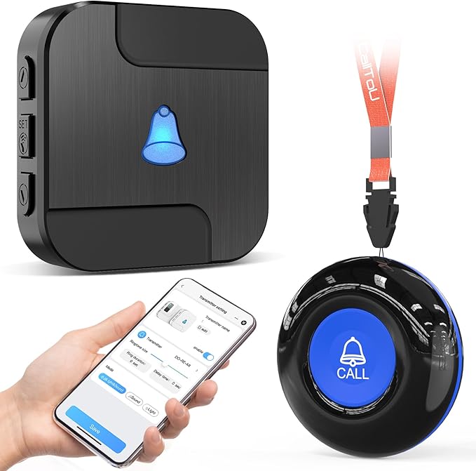 CallToU Wi-Fi Wireless Caregiver Pager Call Button