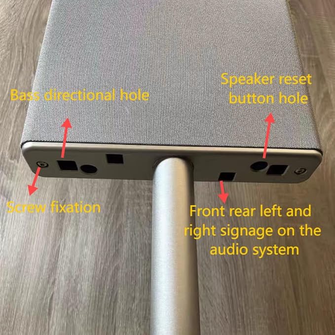 ZGOUO Speaker foor Stand Compatible