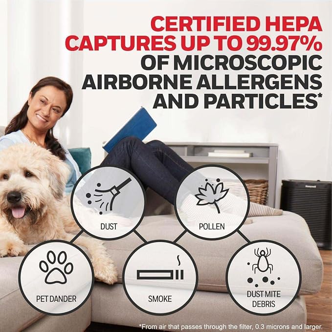 Honeywell HEPA Air Purifier Filter R, 3000 and 5000 Series