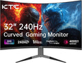 KTC 32 Inch 240Hz Curved Gaming Monitor, 2K 1440P Computer PC Monitor