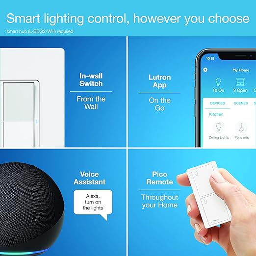 Lutron Claro Smart Light Switch