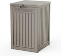 EasyUp 56 Gal Waterproof Outdoor Storage Box UV Resistant Deck Box