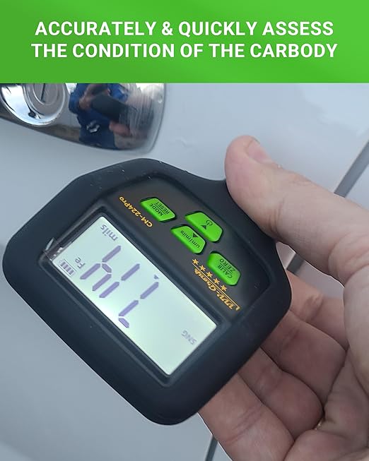 Paint Thickness Gauge CM-224Pro 2026 | Coating Thickness Meter Fe/Al/Zn | Auto