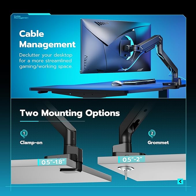 ARES WING Ultrawide Monitor Arm