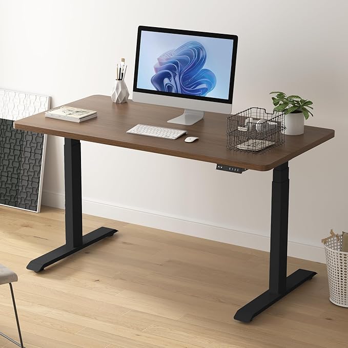 Fromann Dual Motor Electric Standing Desk Frame 3 Tier Legs Height Adjustable