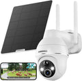 ZUMIMALL 4G LTE Cellular Security Camera, No WiFi Outdoor Camera Wireless