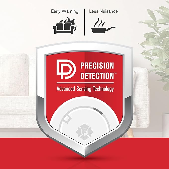 First Alert Combination Smoke & Carbon Monoxide Alarm, Battery Operated Detector